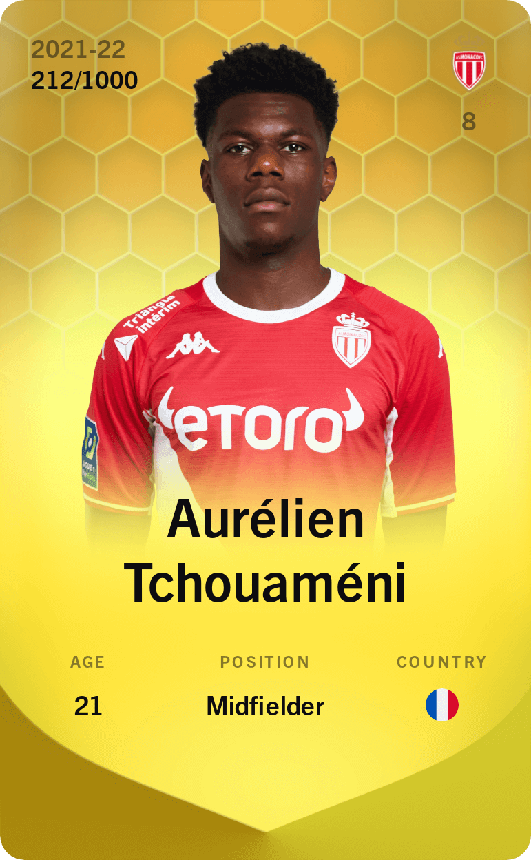Aurélien Tchouaméni 2021-22 • Limited 212/1000