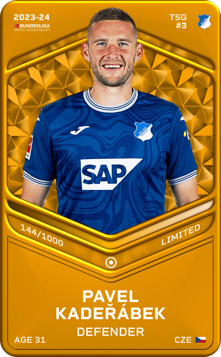 Pavel Kadeřábek 2023-24 • Limited 144/1000
