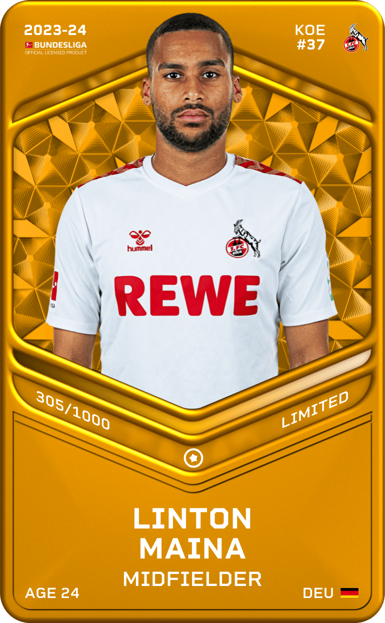 Linton Maina 2023-24 • Limited 305/1000