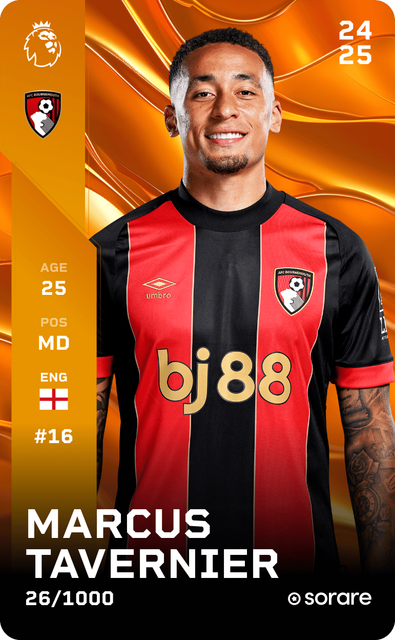 Marcus Tavernier 2024-25 • Limited 26/1000