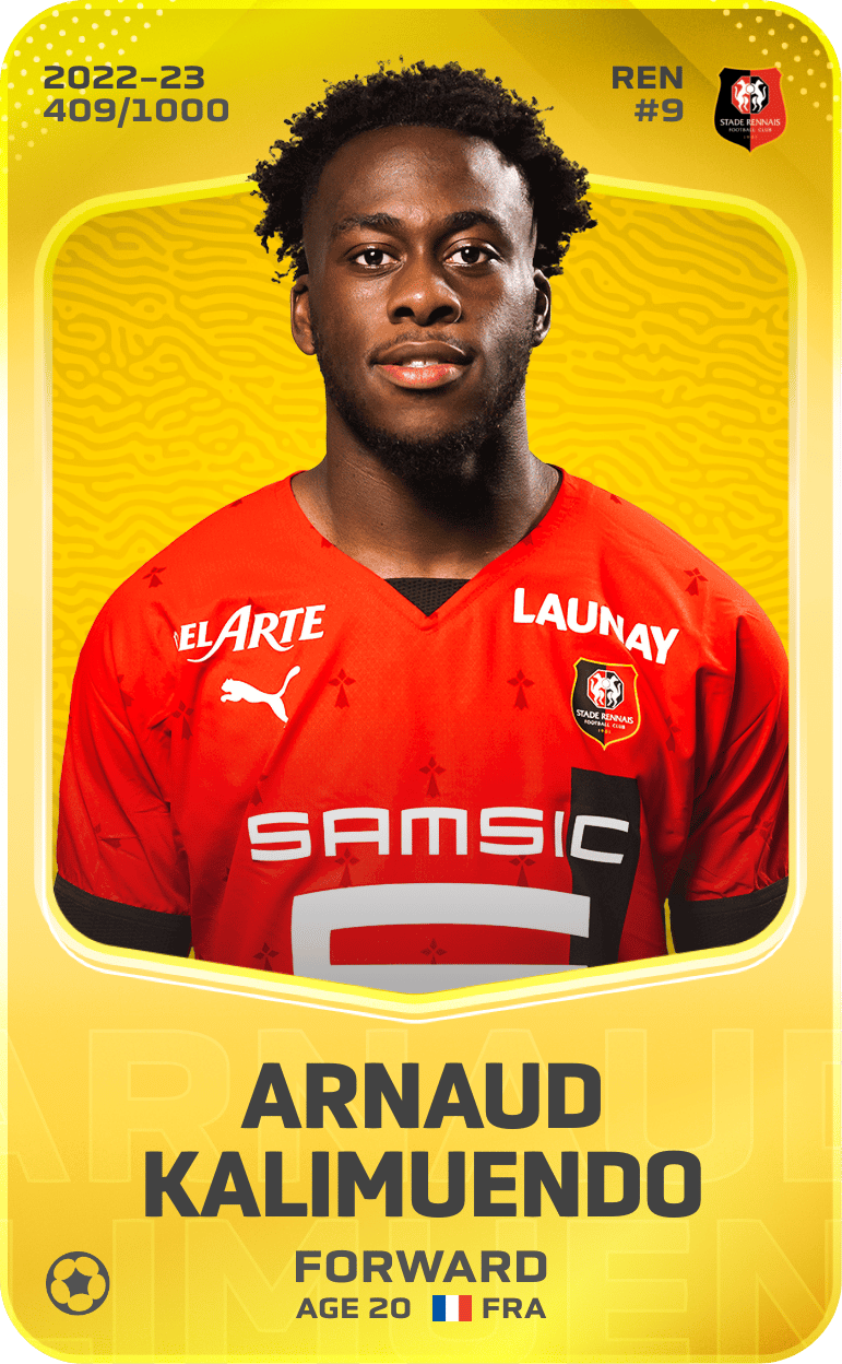 Arnaud Kalimuendo 2022-23 • Limited 409/1000