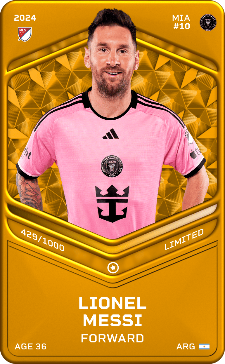 Lionel Messi 2024-25 • Limited 429/1000