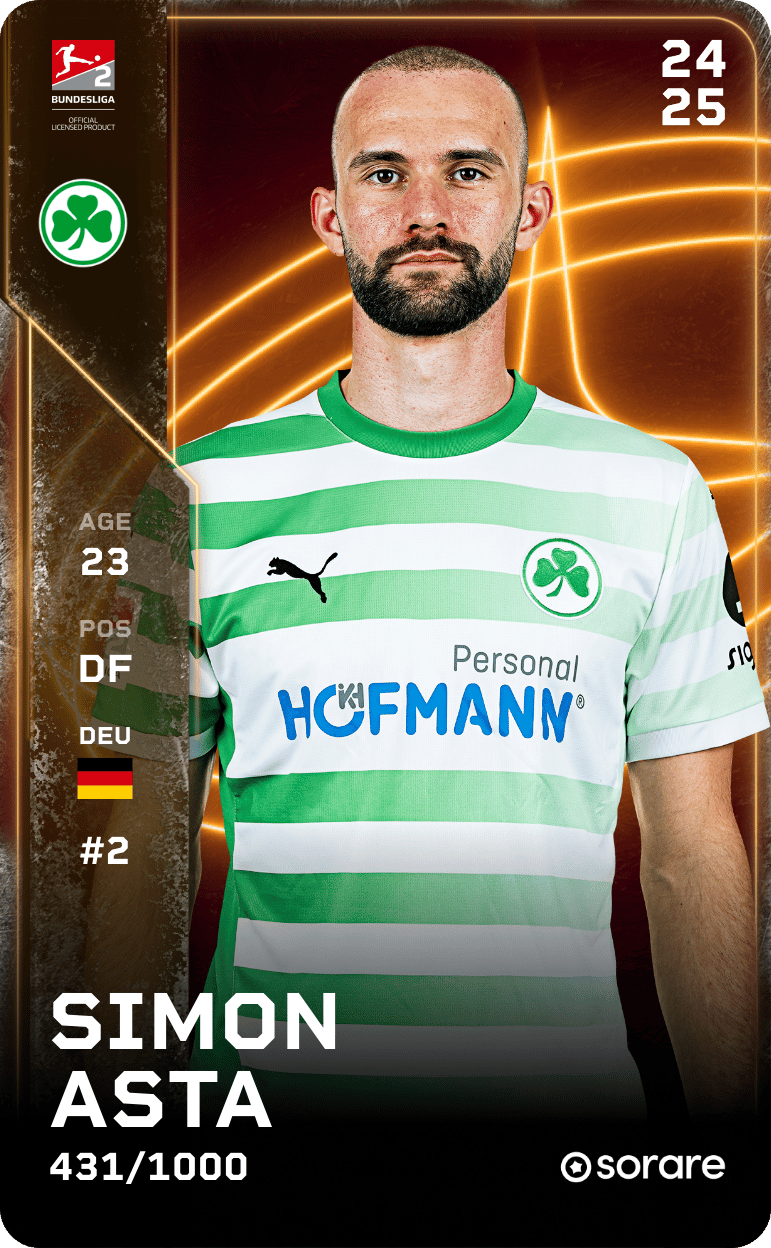 Simon Asta 2024-25 • Limited 431/1000