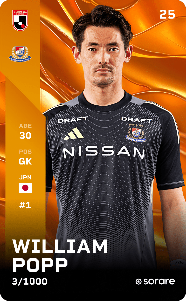 William Popp 2025-26 • Limited 3/1000