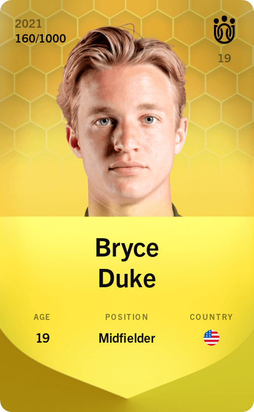 Bryce Duke 2021-22 • Limited 160/1000