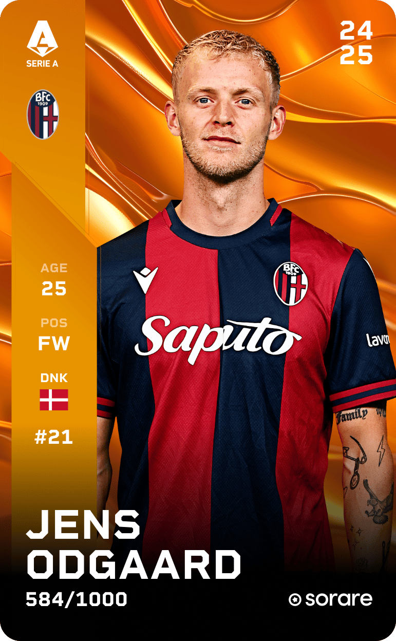 Jens Odgaard 2024-25 • Limited 584/1000