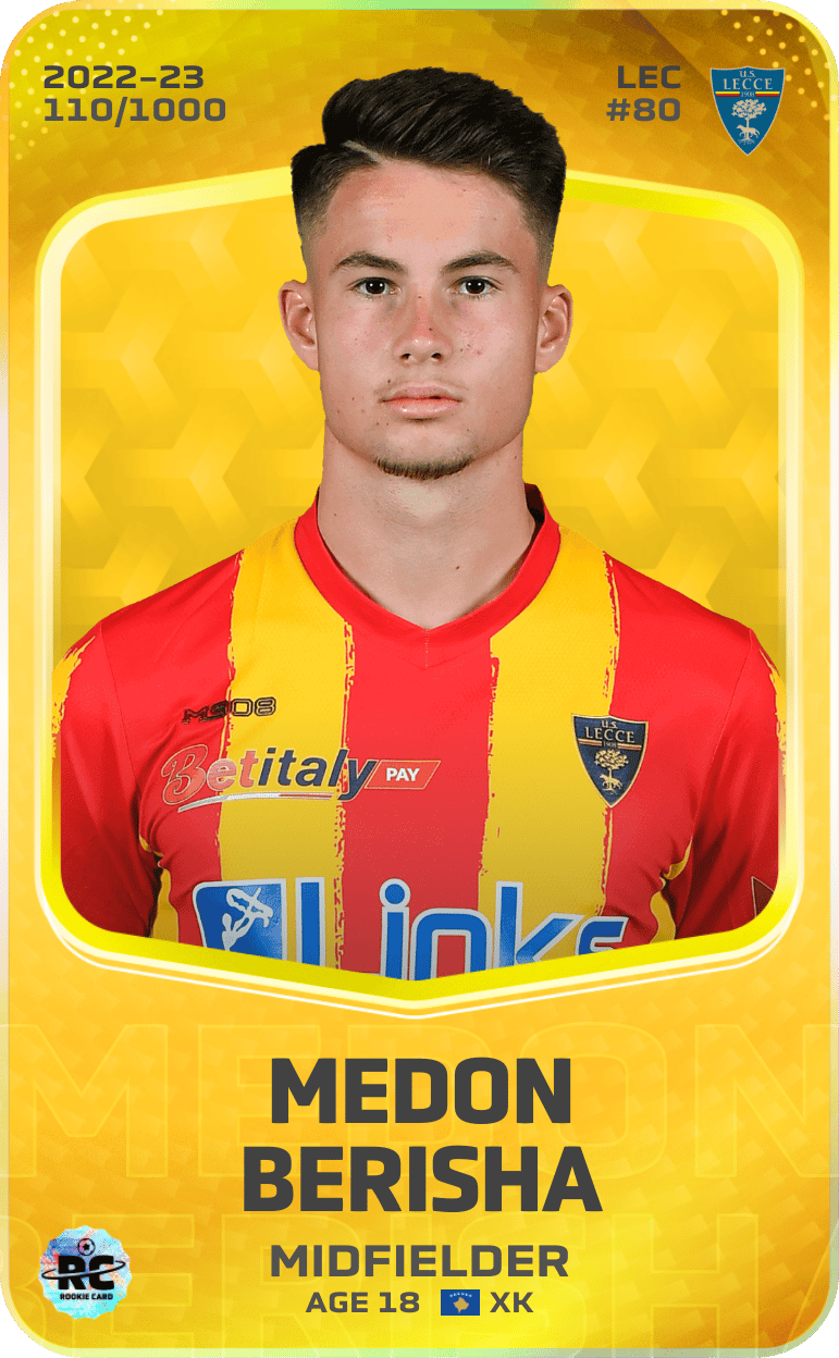 Medon Berisha 2022-23 • Limited 110/1000