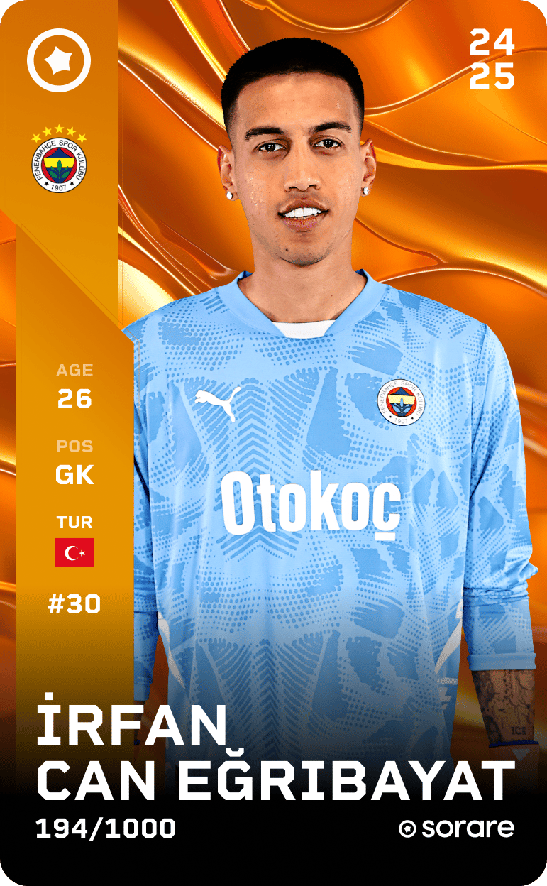 İrfan Can Eğribayat 2024-25 • Limited 194/1000