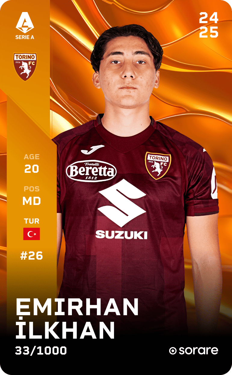 Emirhan İlkhan 2024-25 • Limited 33/1000