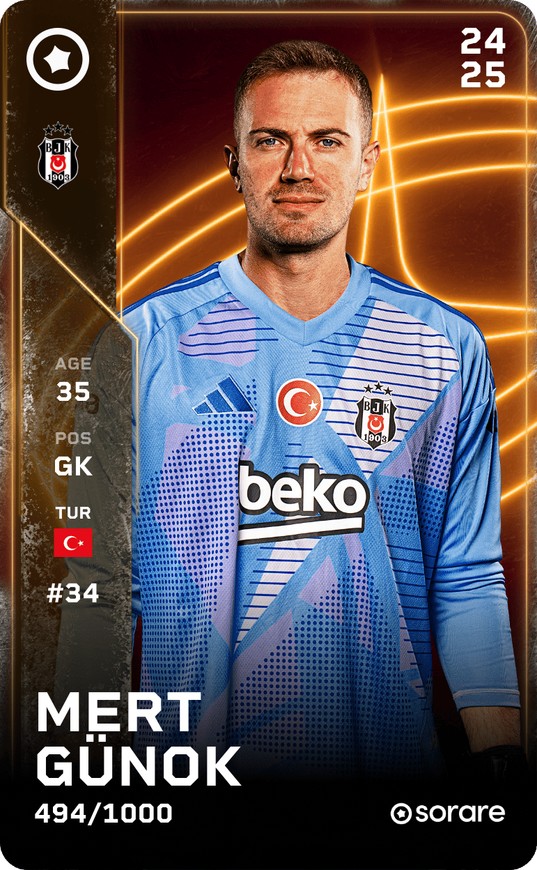 Mert Günok 2024-25 • Limited 494/1000