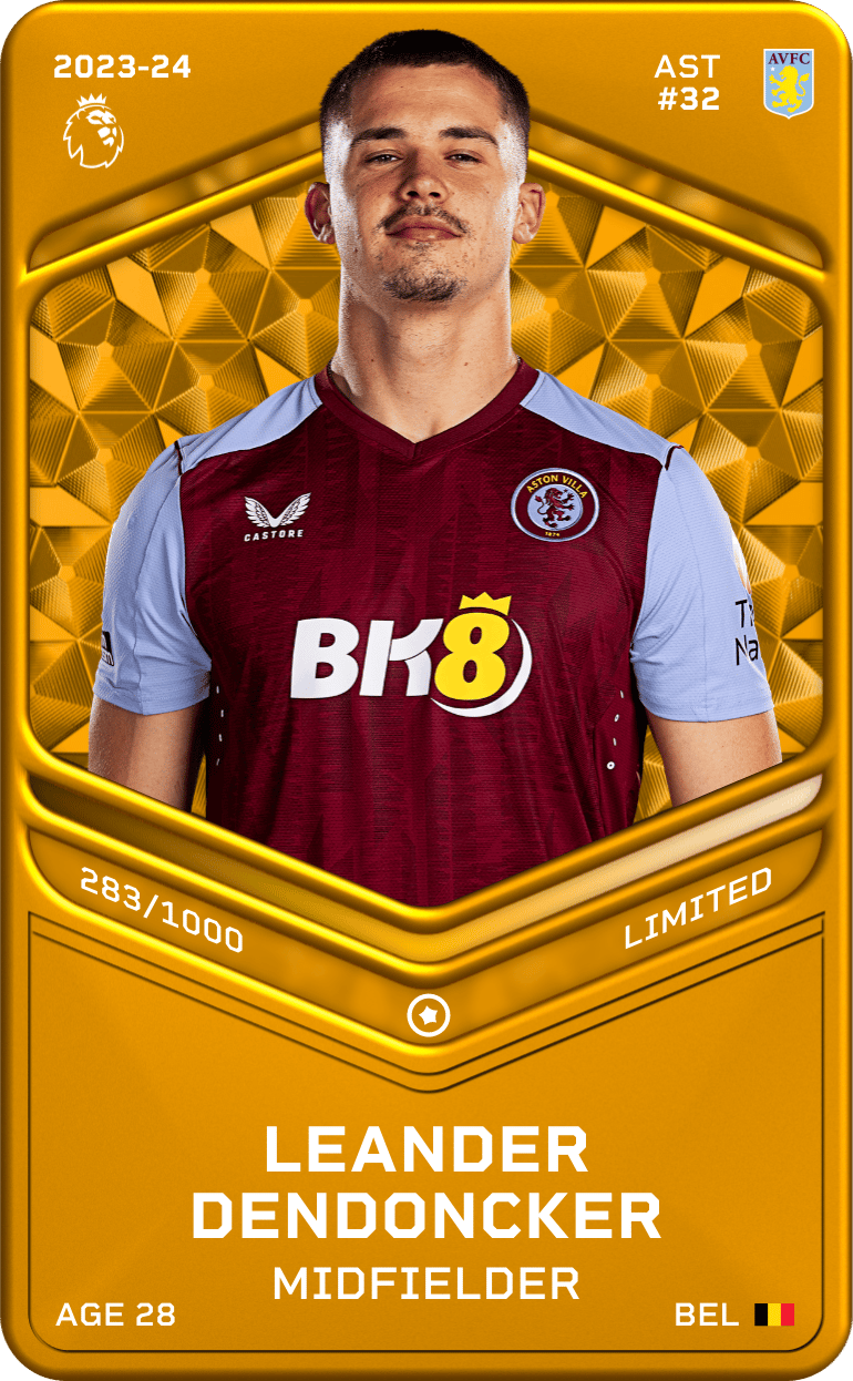 Leander Dendoncker 2023-24 • Limited 283/1000