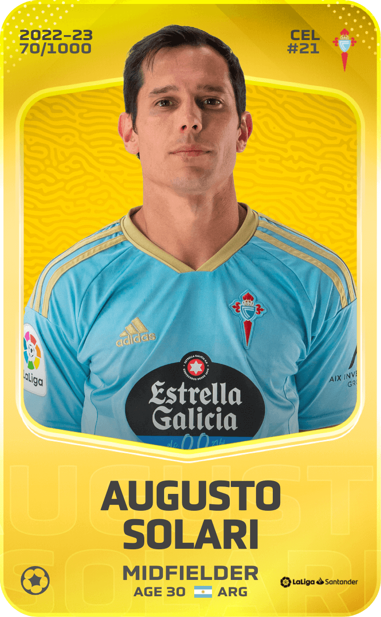 Augusto Solari 2022-23 • Limited 70/1000