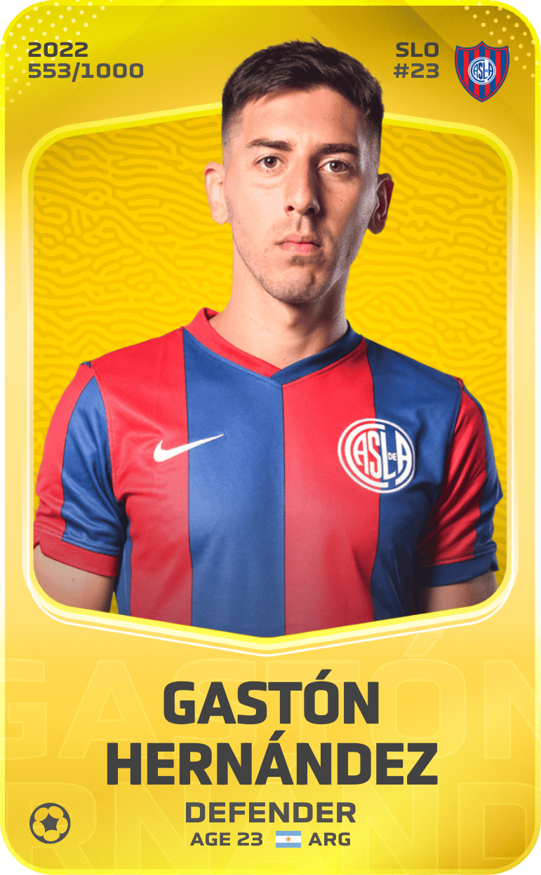 Gastón Hernández 2022-23 • Limited 553/1000