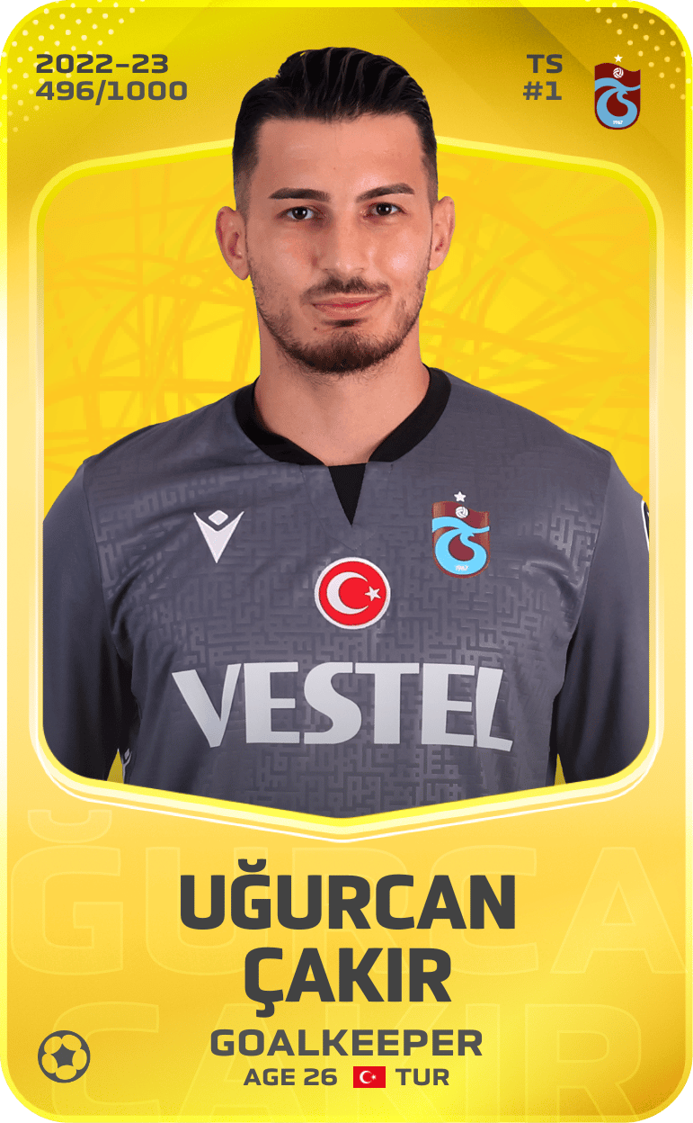 Uğurcan Çakır 2022-23 • Limited 496/1000