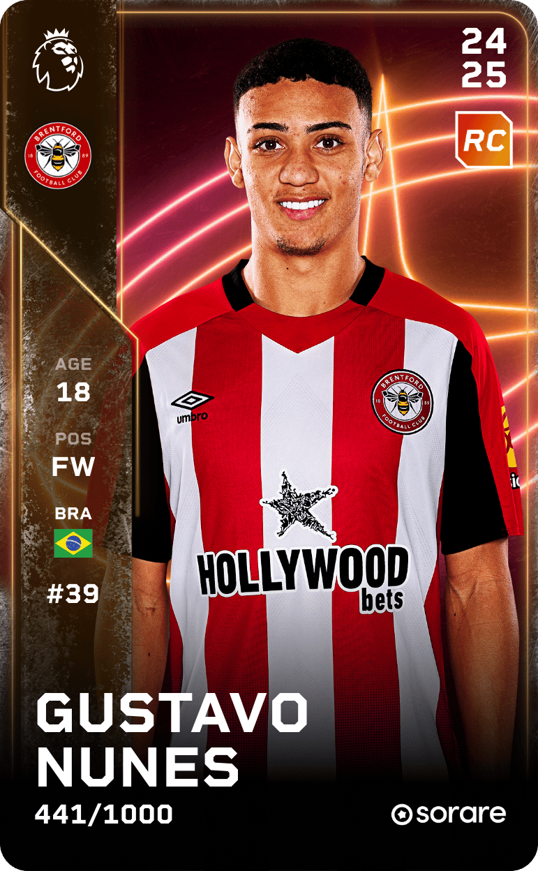Gustavo Nunes 2024-25 • Limited 441/1000