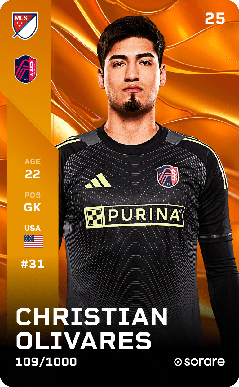Christian Olivares 2025-26 • Limited 109/1000