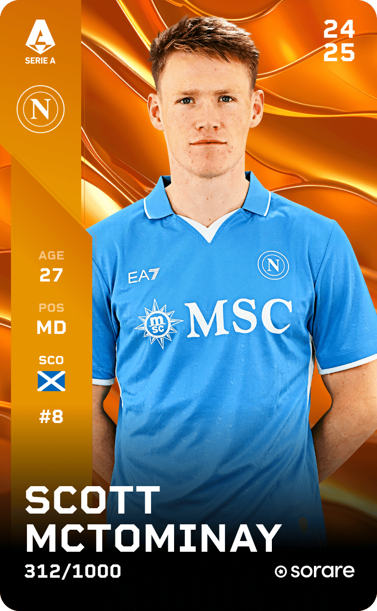 Scott McTominay 2024-25 • Limited 312/1000