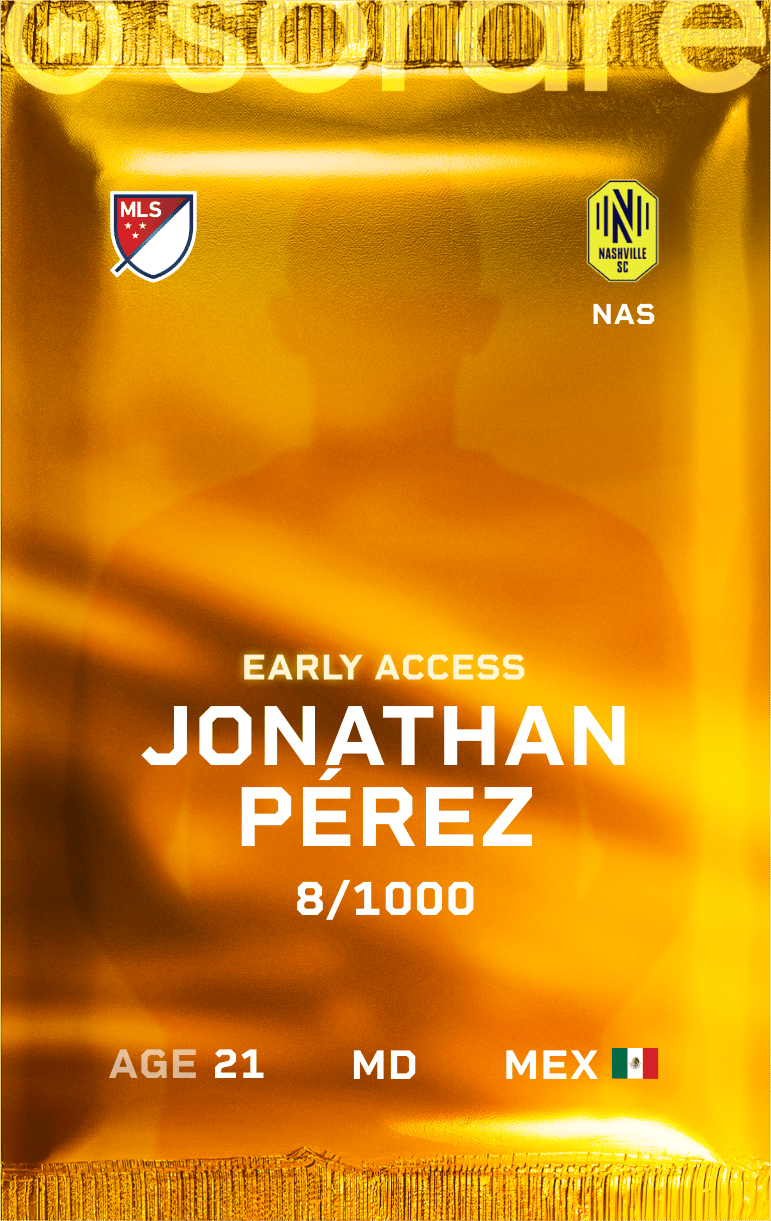 Jonathan Pérez 2025-26 • Limited 8/1000