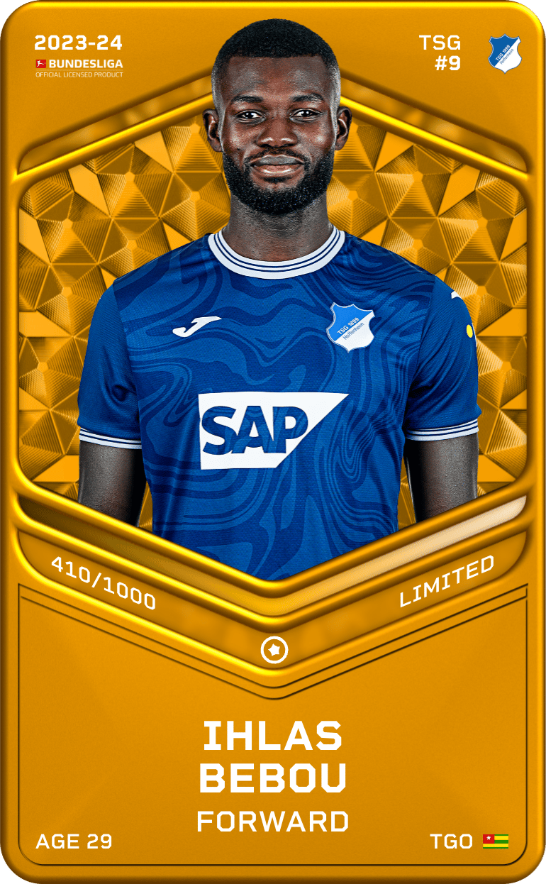 Ihlas Bebou 2023-24 • Limited 410/1000