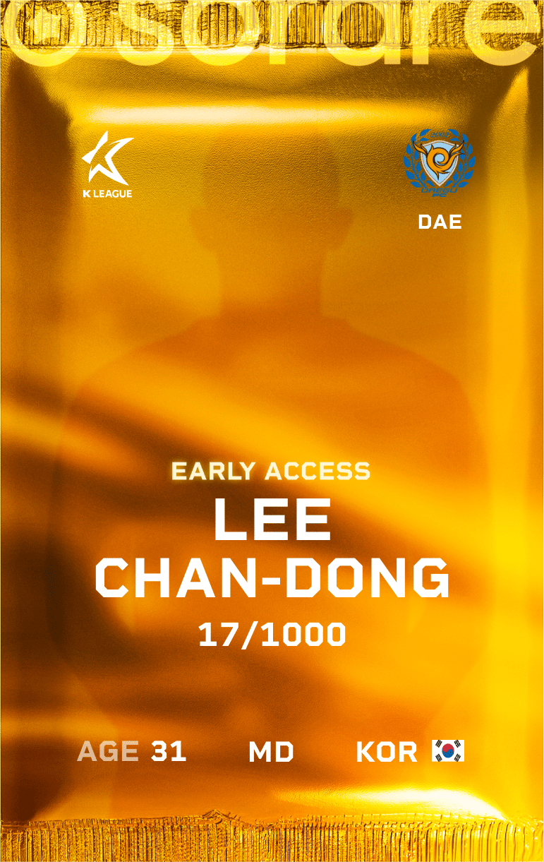 Lee Chan-Dong 2025-26 • Limited 17/1000