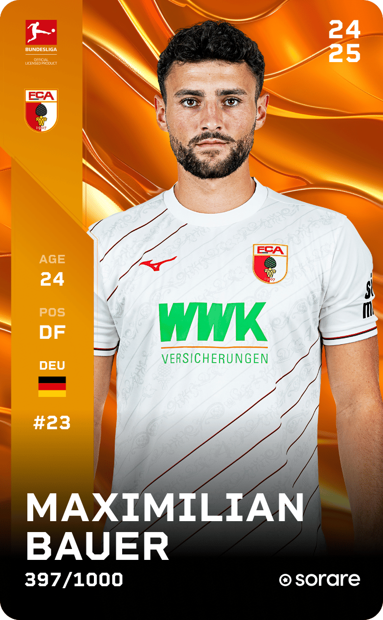 Maximilian Bauer 2024-25 • Limited 397/1000