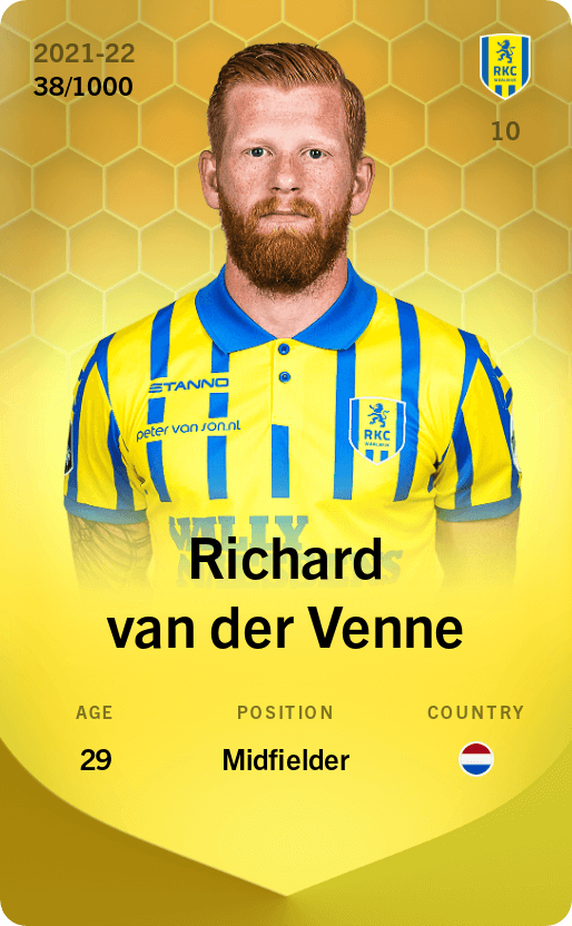 Richard van der Venne 2021-22 • Limited 38/1000