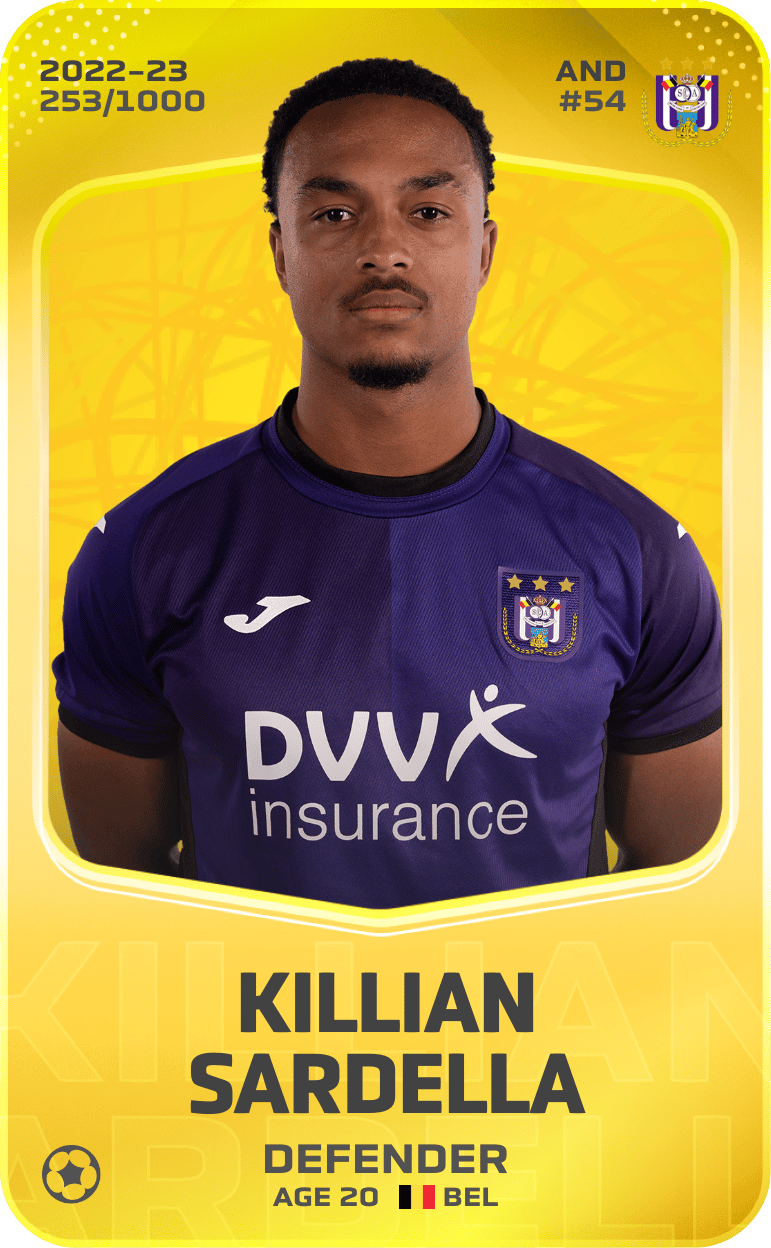 Killian Sardella 2022-23 • Limited 253/1000