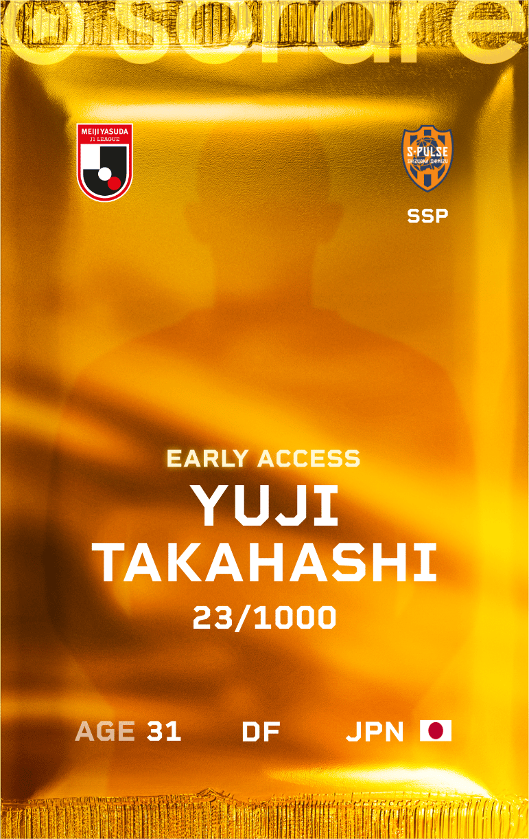 Yuji Takahashi 2025-26 • Limited 23/1000