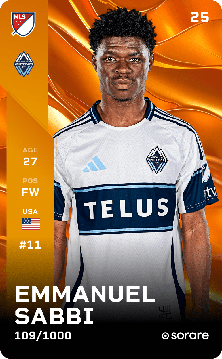 Emmanuel Sabbi 2025-26 • Limited 109/1000