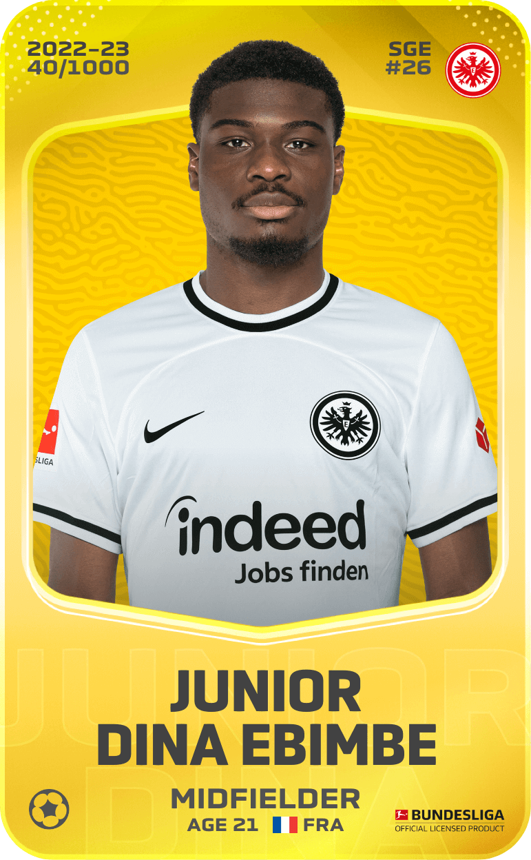 Junior Dina Ebimbe 2022-23 • Limited 40/1000