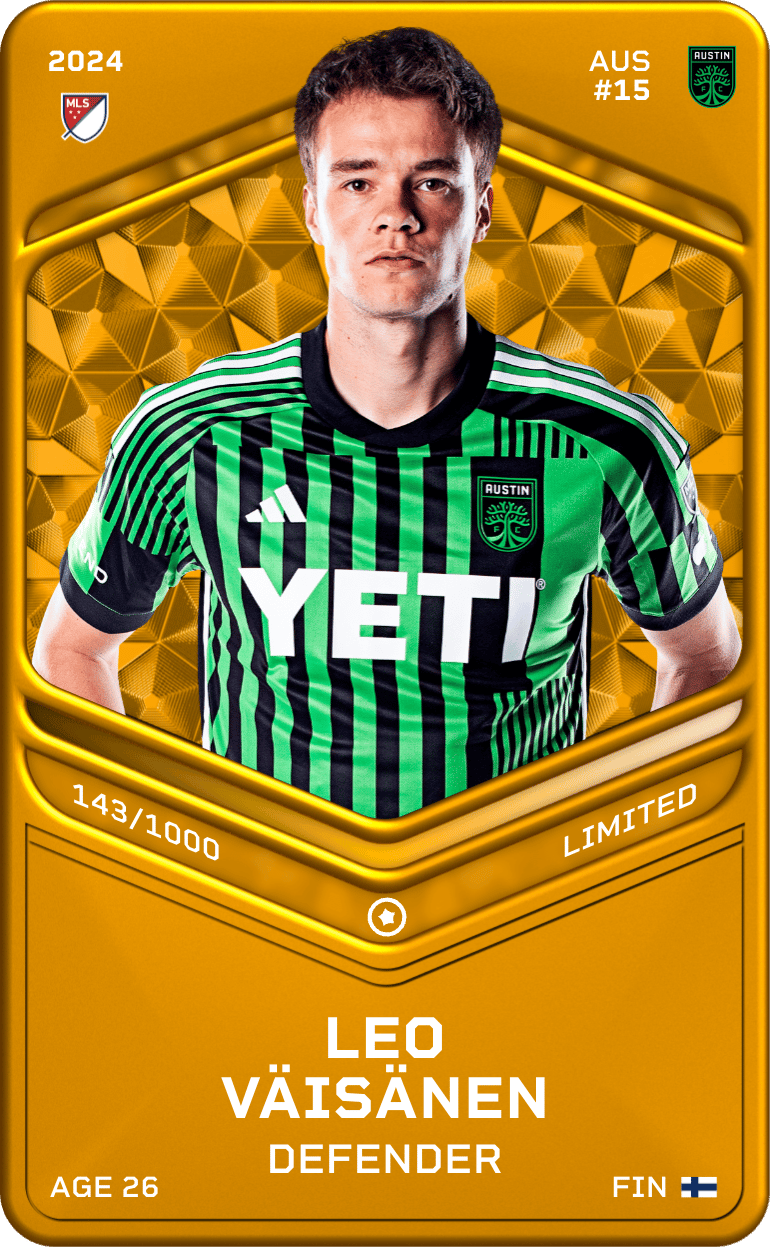 Leo Väisänen 2024-25 • Limited 143/1000