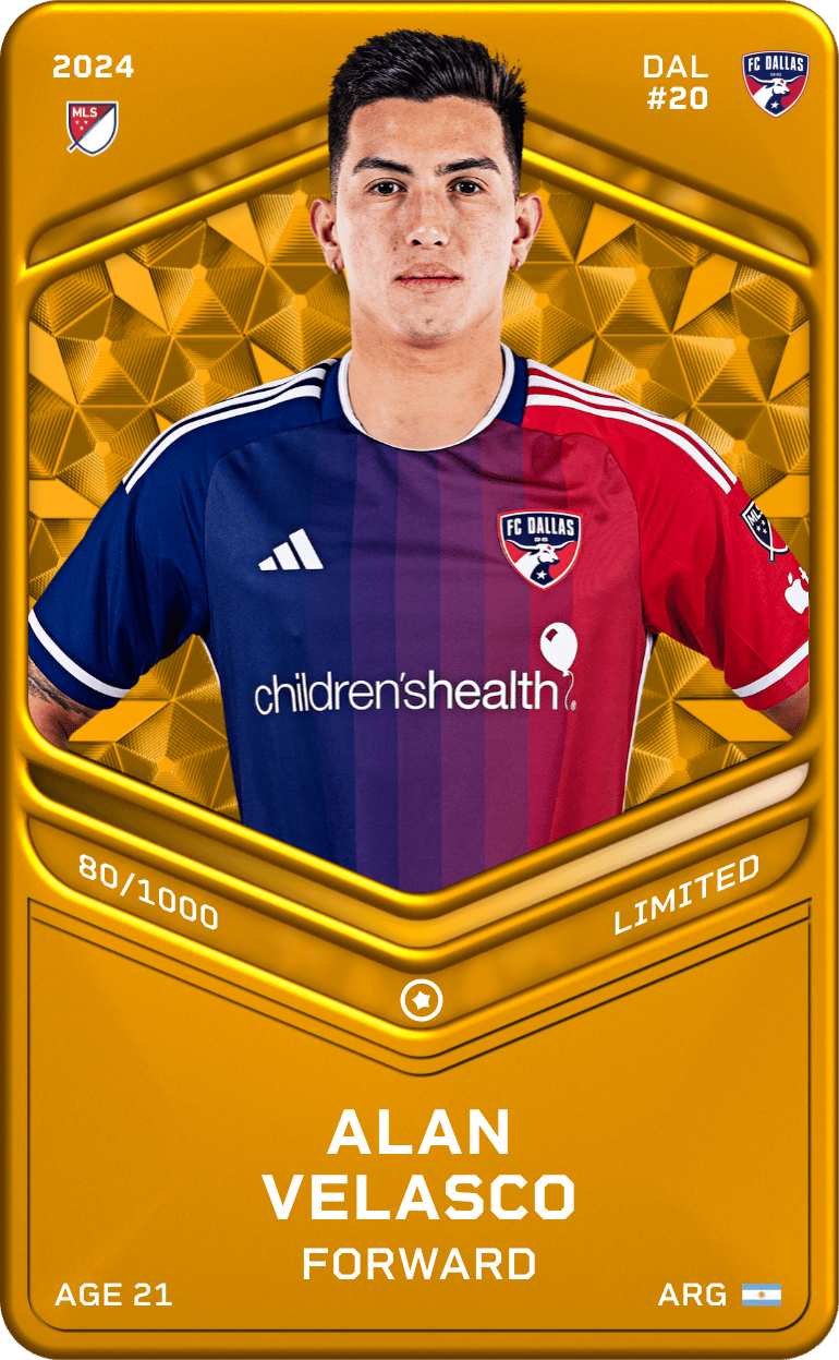 Alan Velasco 2024-25 • Limited 80/1000