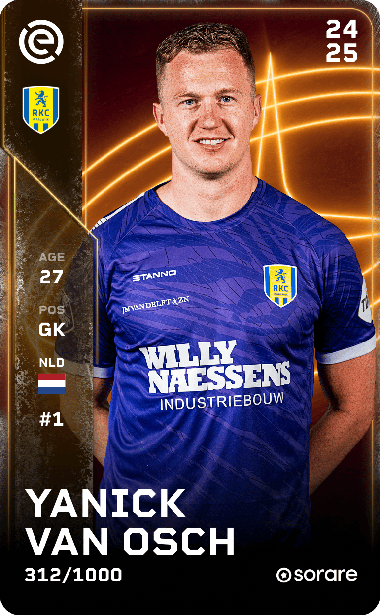 Yanick van Osch 2024-25 • Limited 312/1000
