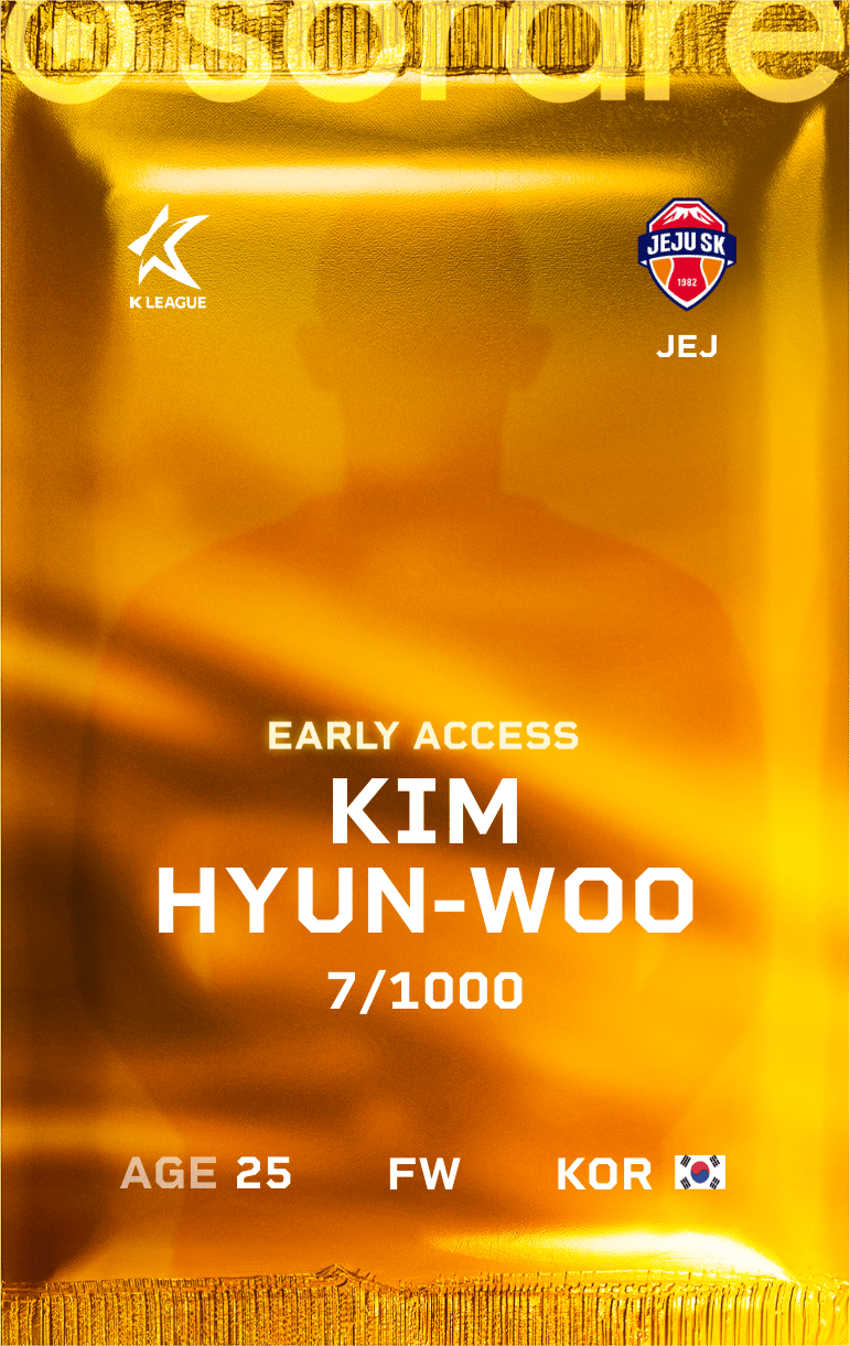 Kim Hyeon-Woo 2025-26 • Limited 7/1000
