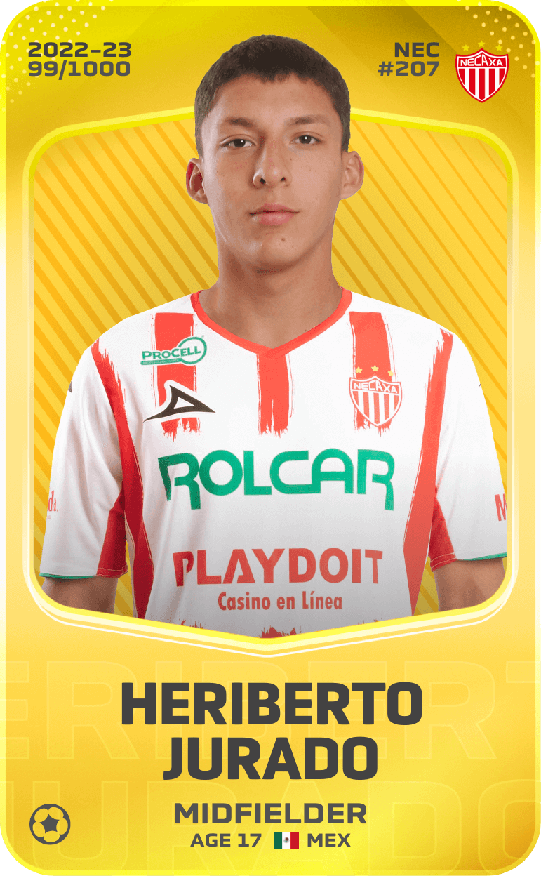 Heriberto Jurado 2022-23 • Limited 99/1000