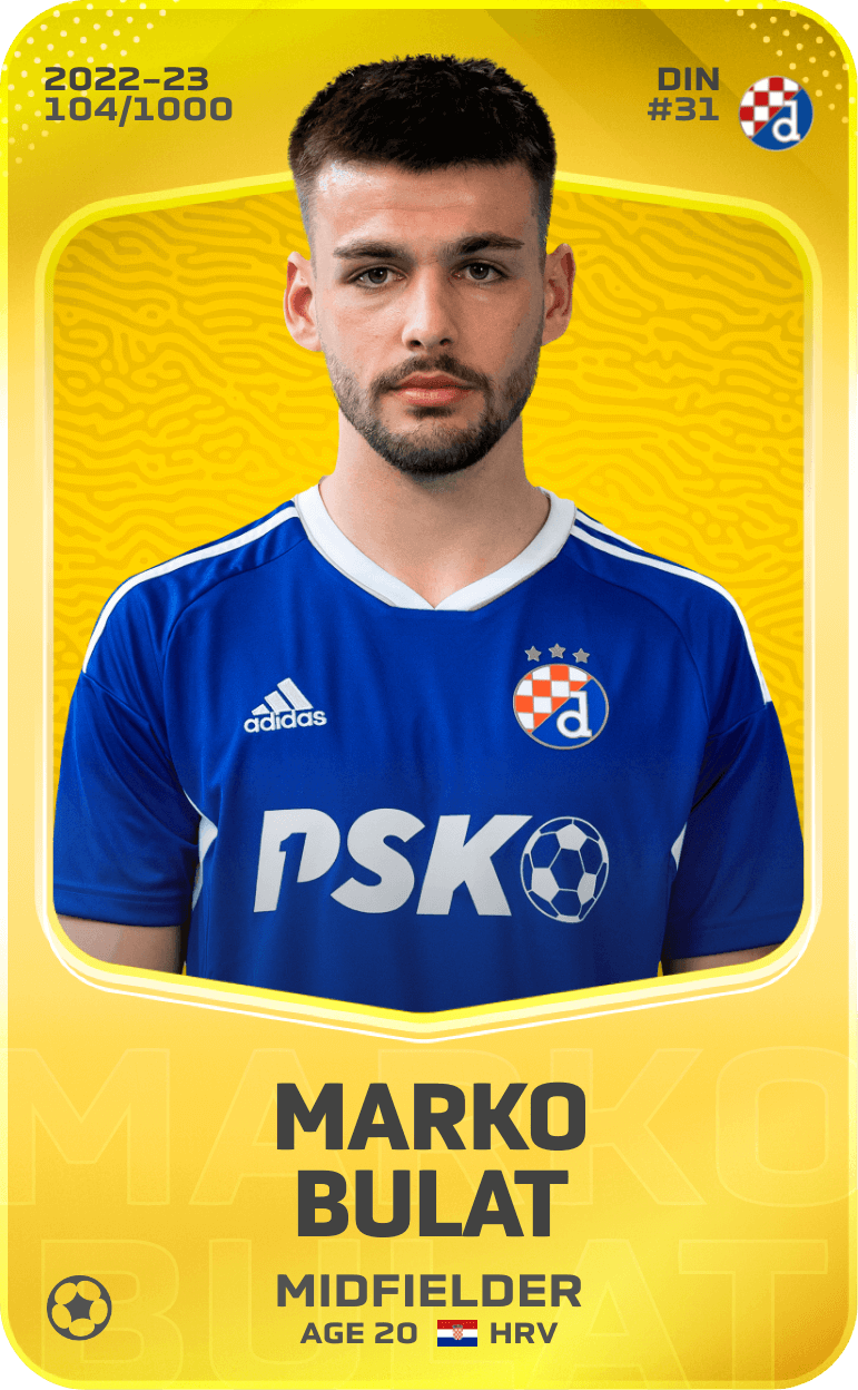 Marko Bulat 2022-23 • Limited 104/1000