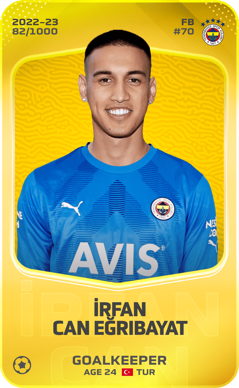 İrfan Can Eğribayat 2022-23 • Limited 82/1000