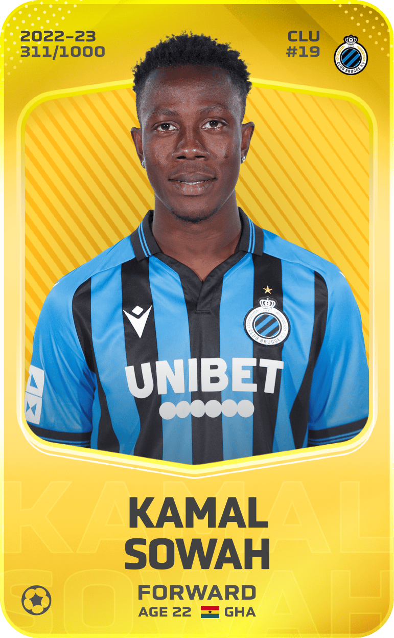 Kamal Sowah 2022-23 • Limited 311/1000