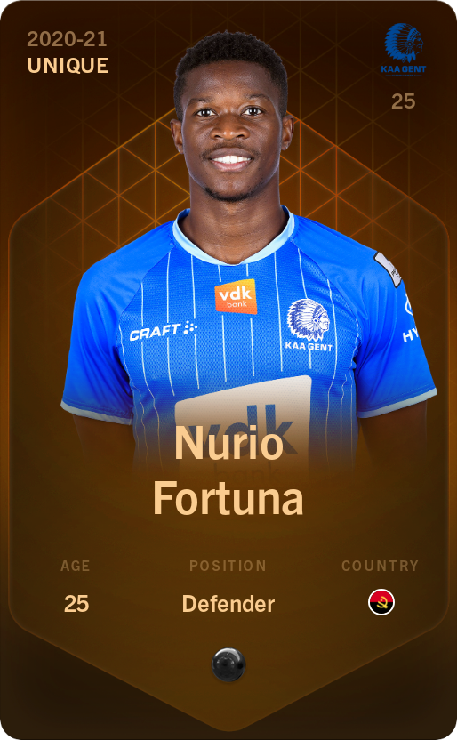 Sorare - Sorare Official - Nurio Fortuna 2020-21 • Unique - NFT # 82312326422923069801515638573809180942910988743437053053452909553337220857702