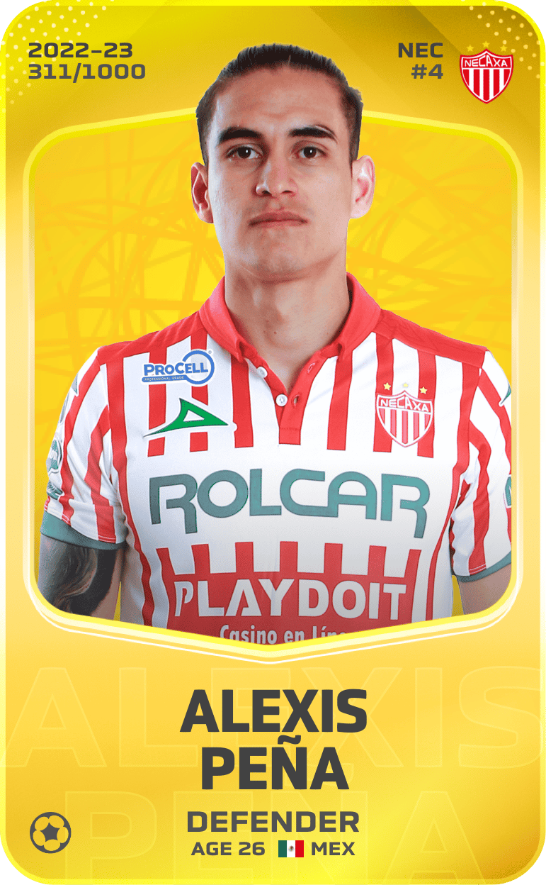 Alexis Peña 2022-23 • Limited 311/1000