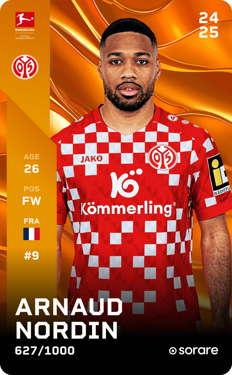 Arnaud Nordin 2024-25 • Limited 627/1000