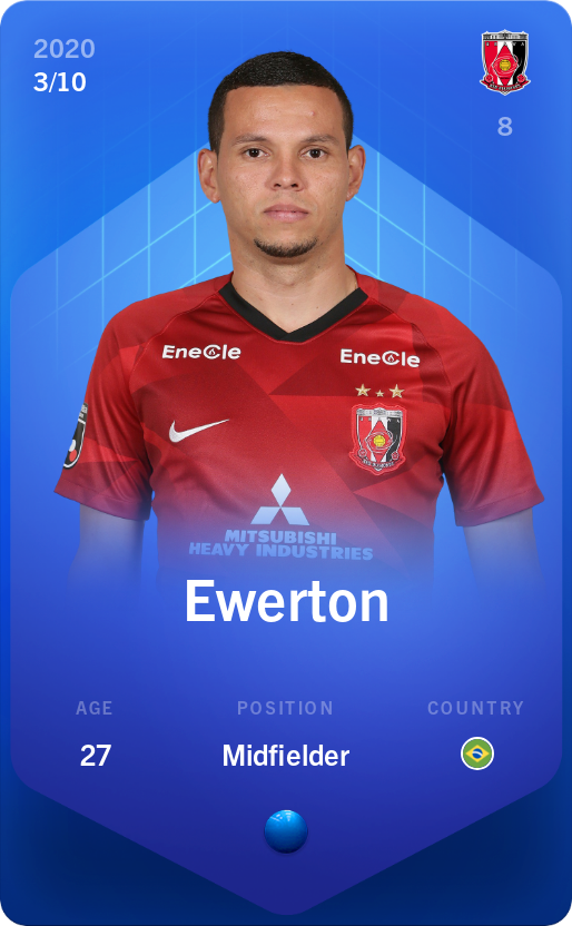 Sorare - Sorare Official - Ewerton 2020-21 • Super Rare 3/10 - NFT # 12355113012100158429646467179030463276489815581208469227580213085402856787074