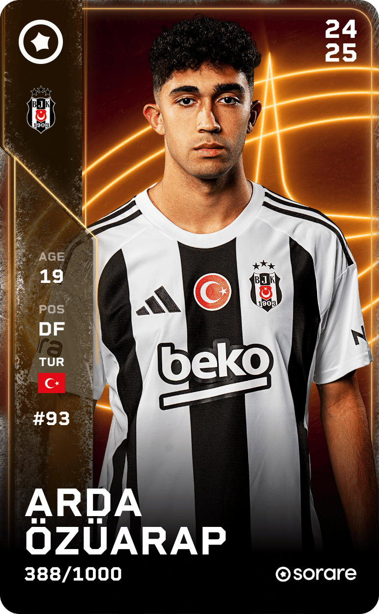 Arda Özüarap 2024-25 • Limited 388/1000