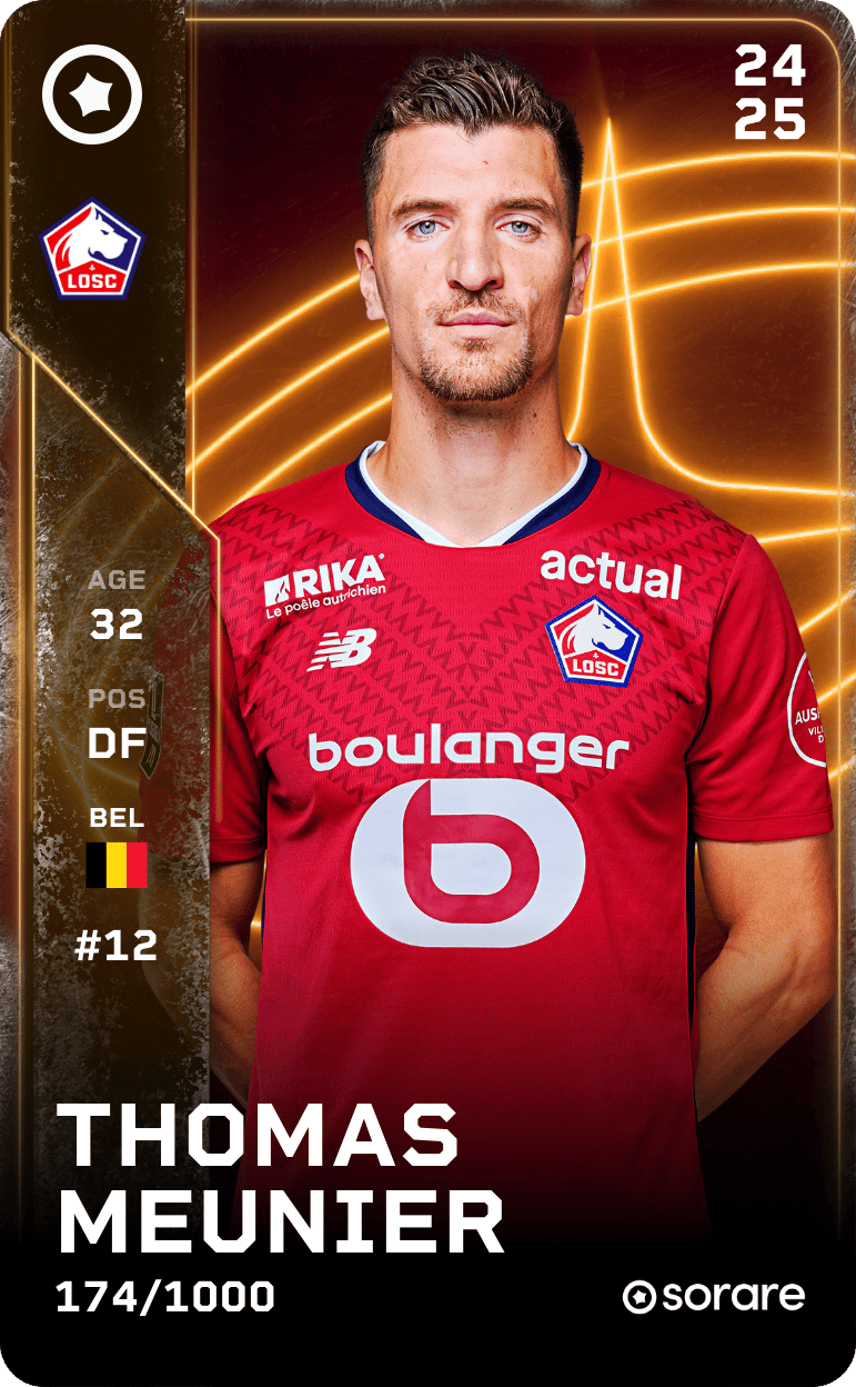 Thomas Meunier 2024-25 • Limited 174/1000