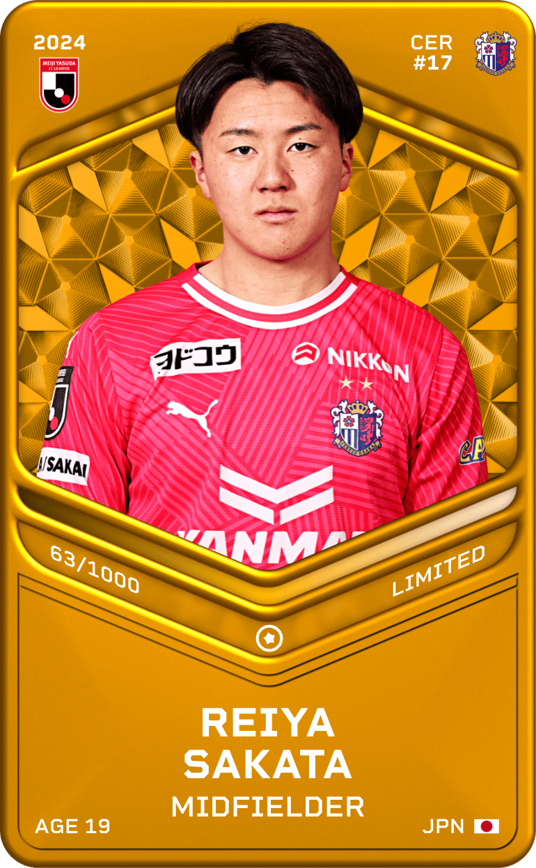 Reiya Sakata 2024-25 • Limited 63/1000