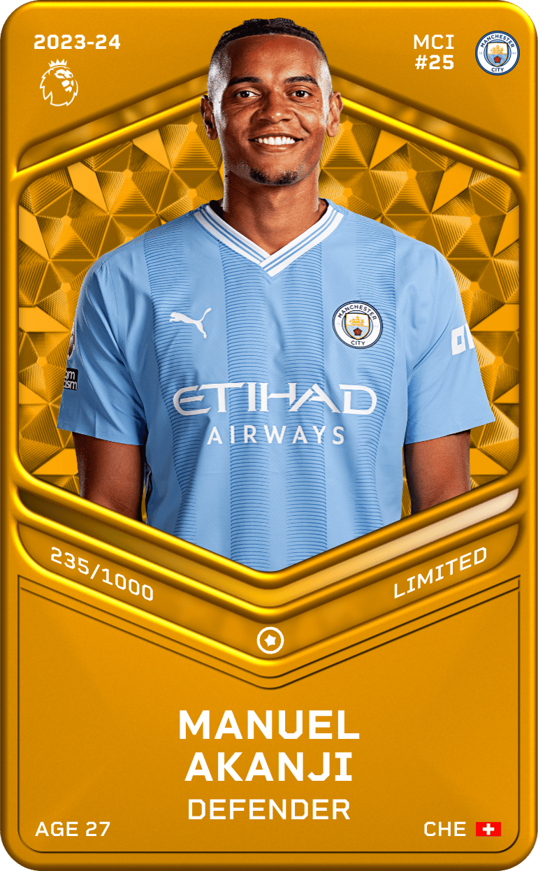 Manuel Akanji 2023-24 • Limited 235/1000