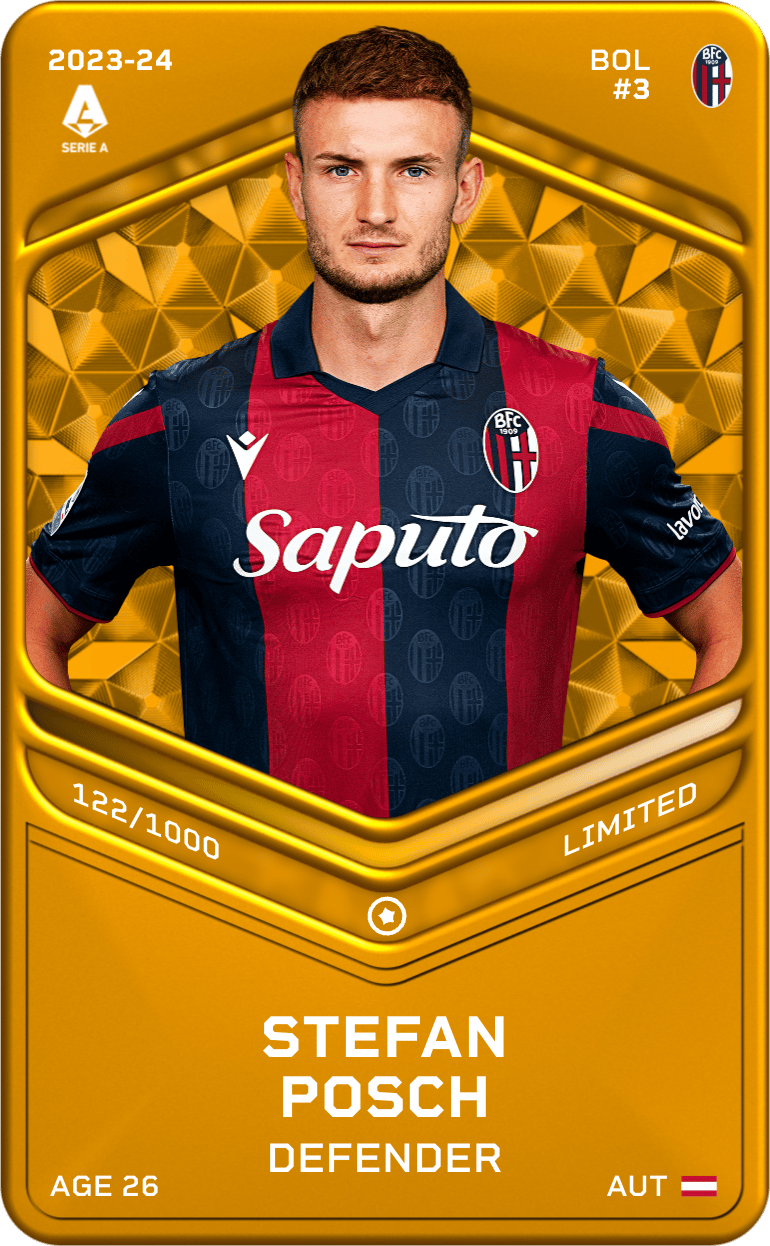 Stefan Posch 2023-24 • Limited 122/1000
