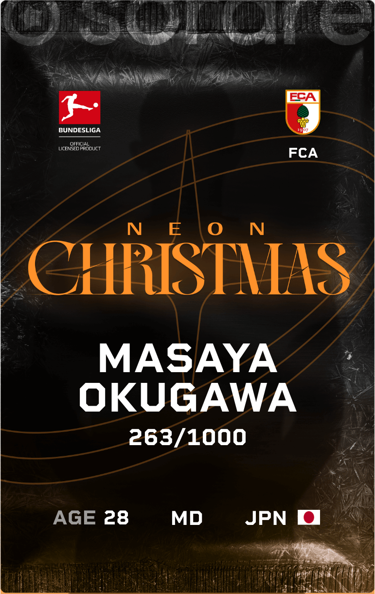 Masaya Okugawa 2024-25 • Limited 263/1000