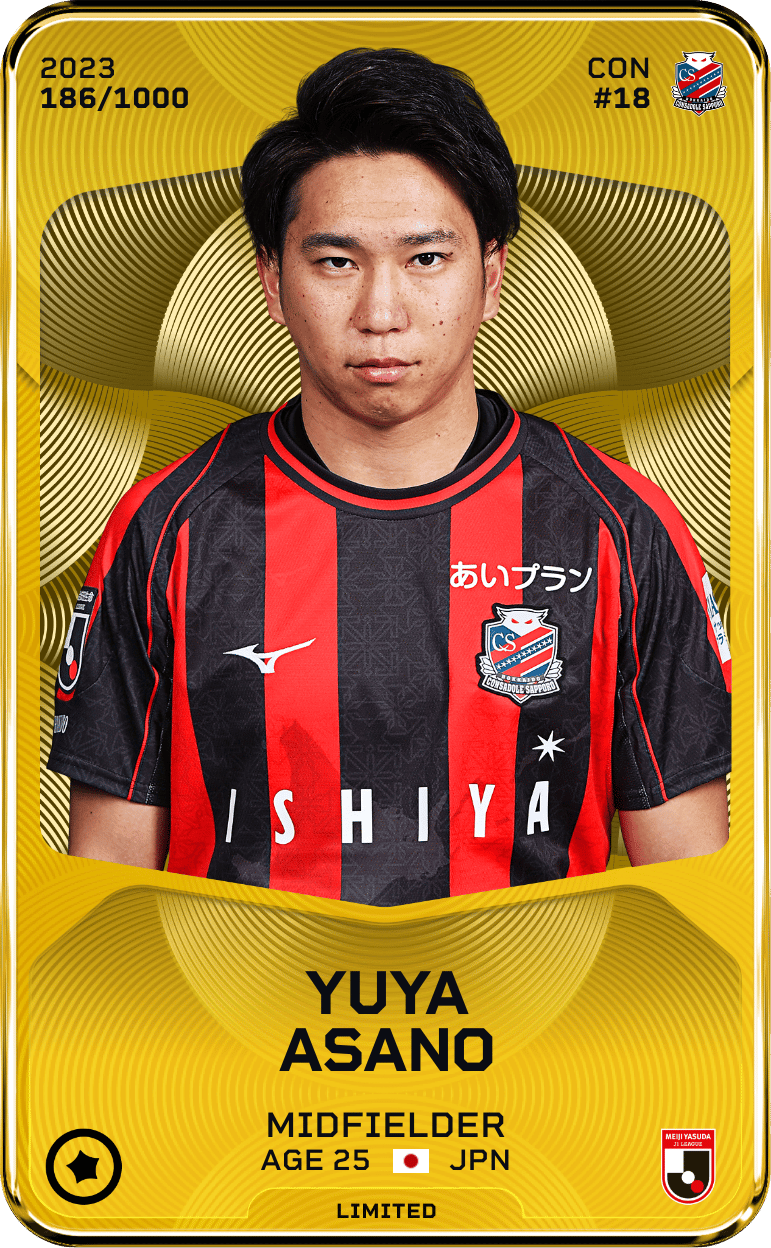 Yuya Asano 2023-24 • Limited 186/1000