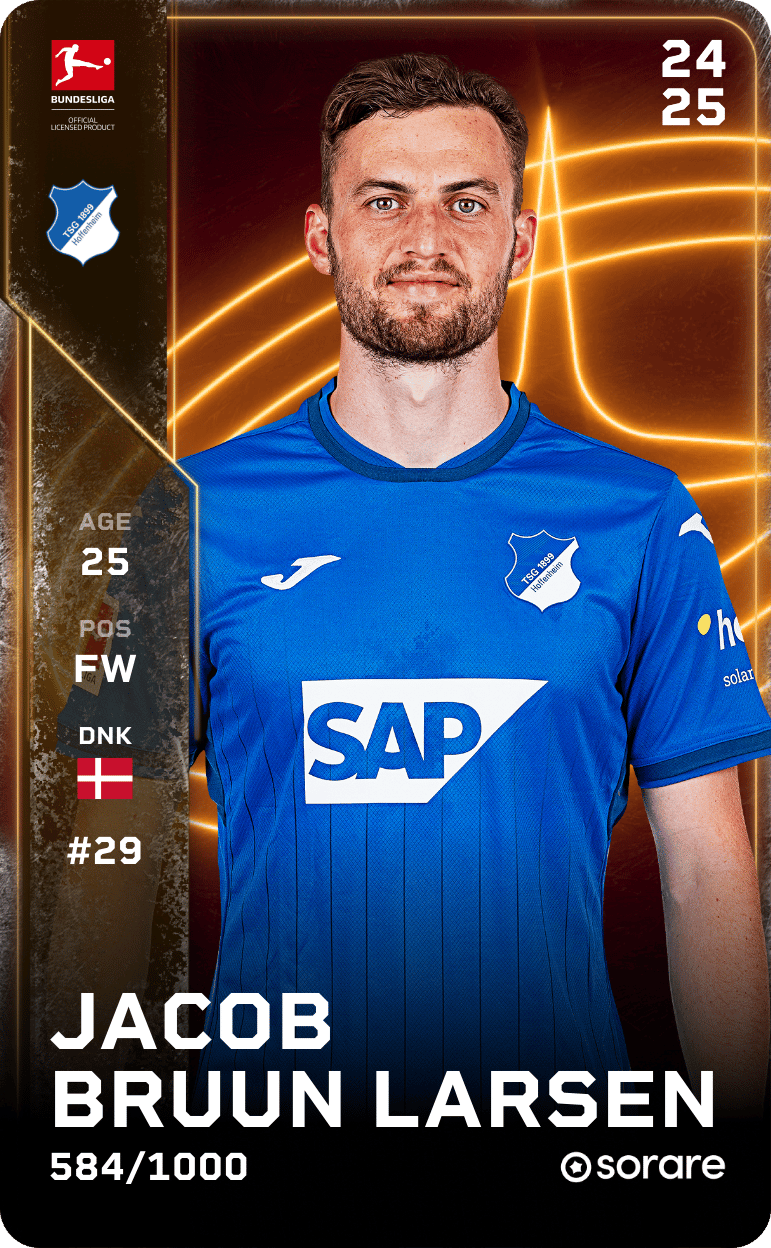 Jacob Bruun Larsen 2024-25 • Limited 584/1000